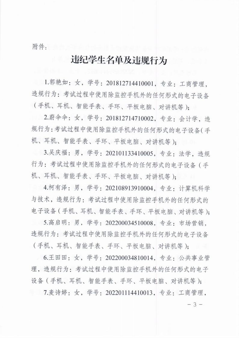 关于对在2024年4月试点高校网络教育部分公共基础全国统一考试中违规学生的处理决定jpg_Page3.jpg